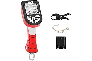 Bubba Smart Fish Scale - Tournament Fishing Tool with Built-In Fish Clip and Hook