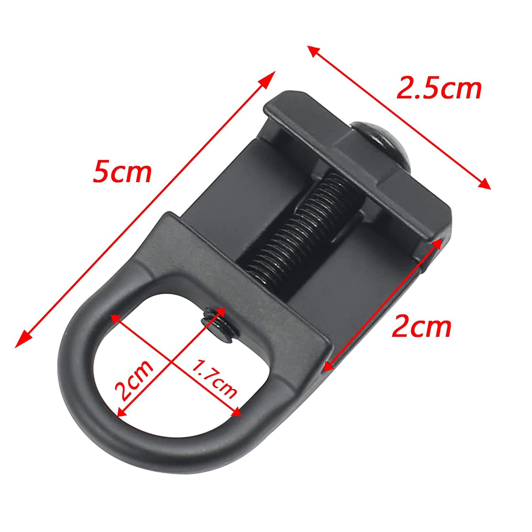 Rehausseur Rail Picatinny 20 Mm Démontable - Pour Viseurs, Points Rouges Et Optiques