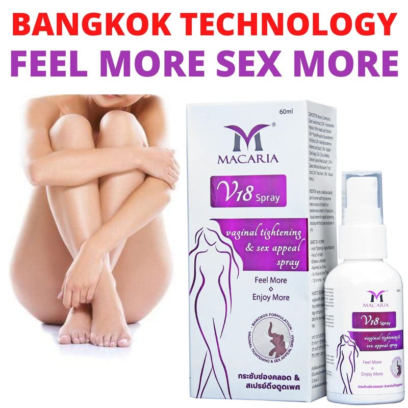 MACARIA Vaginal Pussy Yoni Tightening Shrink Virgin Again Spray for Women Intimate Parts