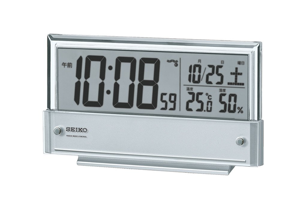 デジタル目覚まし時計 Amazon.co.jp: セイコークロック(Seiko Clock) セイコー