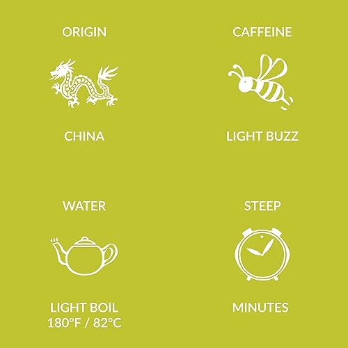 Miniatura 4 de Two Leaves and a Bud Bolsas de té Tamayokucha orgánico, té de hoja entera en bolsitas compostables, té japonés verde, sabor ligero, 15 unidades