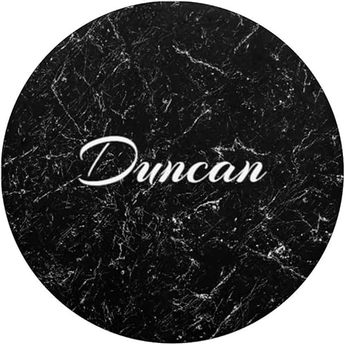 Miniatura 3 de Duncan Custom Boys First Name - Soporte y agarre para teléfonos y tabletas, Negro