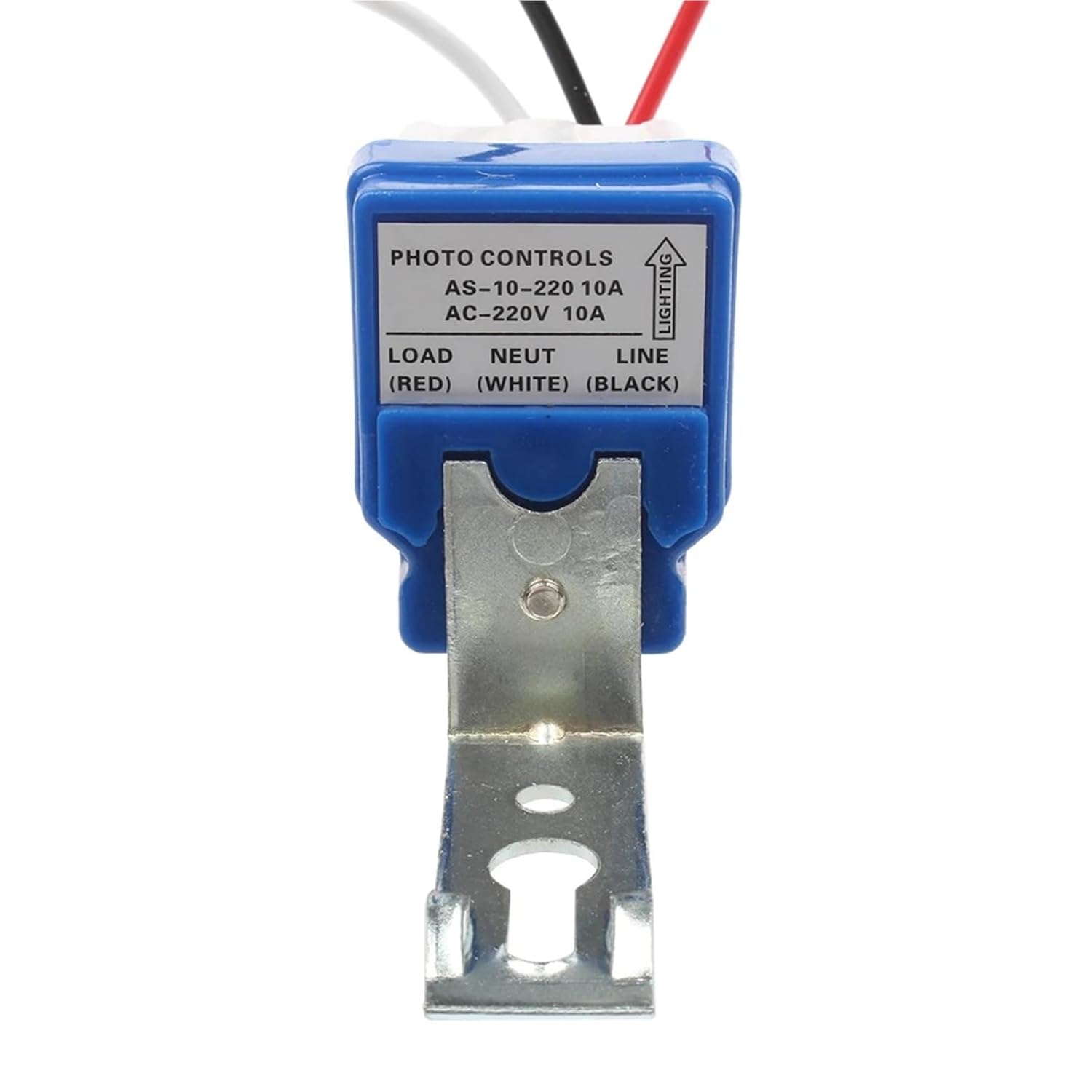 DC AC 12V 24V 110V 220V 50-60Hz 10A Photo Control Photoswitch Sensor 1Pcs(4 Pices,DC 24V)