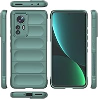 Vista 19 de Funda para Xiaomi Redmi Note 12 Pro+, TPU teléfono móvil funda suave para Xiaomi Redmi Note 12 Pro Plus 5G 22101316UCP Funda Verde