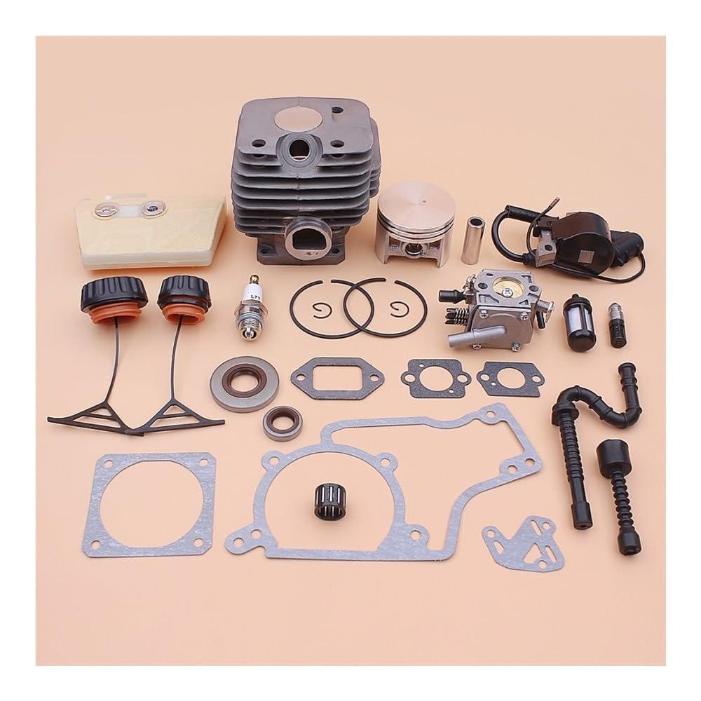 Embrague Compatible con 4500, 5200, 5800, 45 CC, 52 y 58, Engranaje helicoidal, Filtro de Combustible, Kit línea Aceite, Piezas for Herramientas jardinería Parte