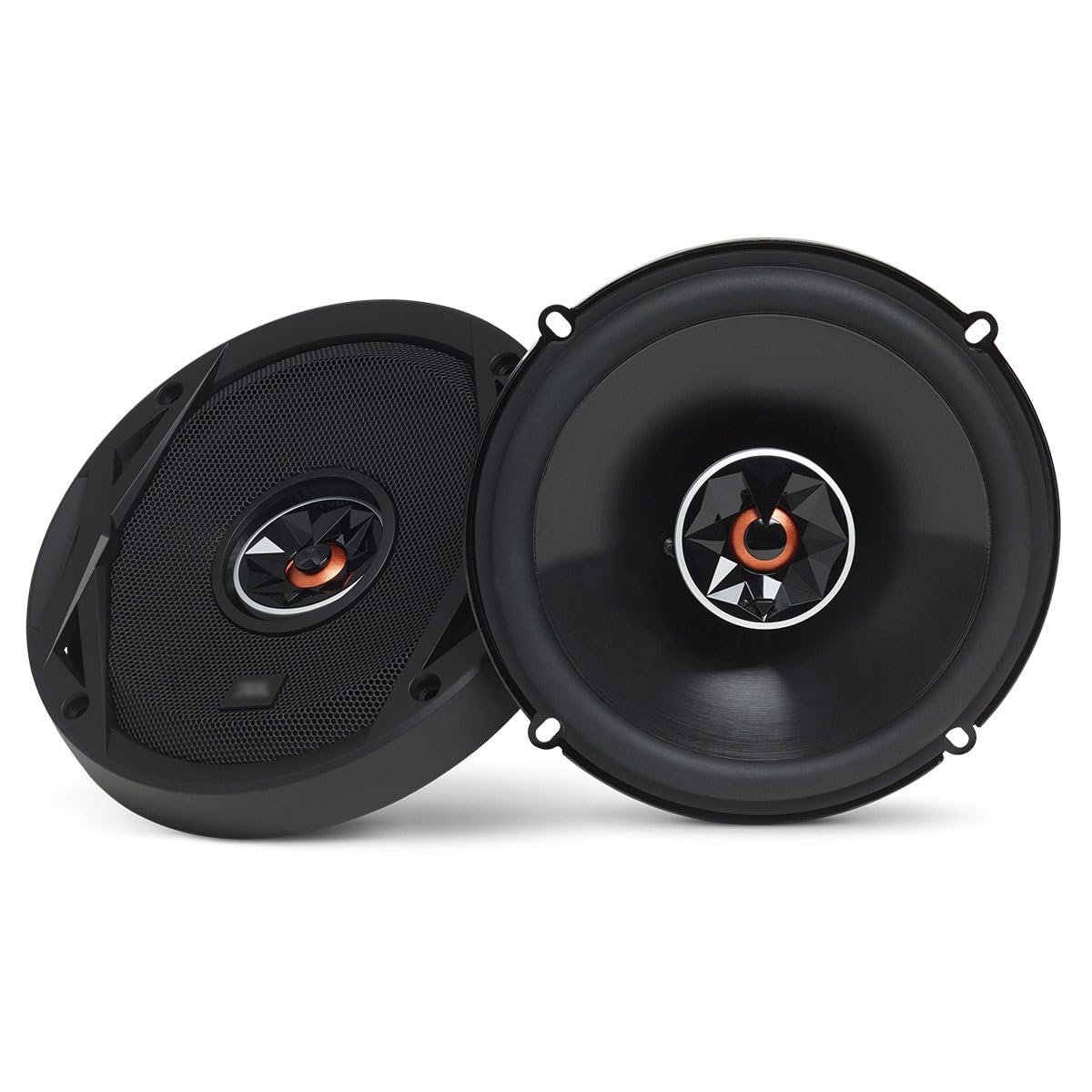 Lautsprecher Boxen Einbauset passend mit JBL Club 6522 | 2-Wege | 16,5cm Koax Auto Einbauzubehör kompatibel mit VW Bus T5 Front
