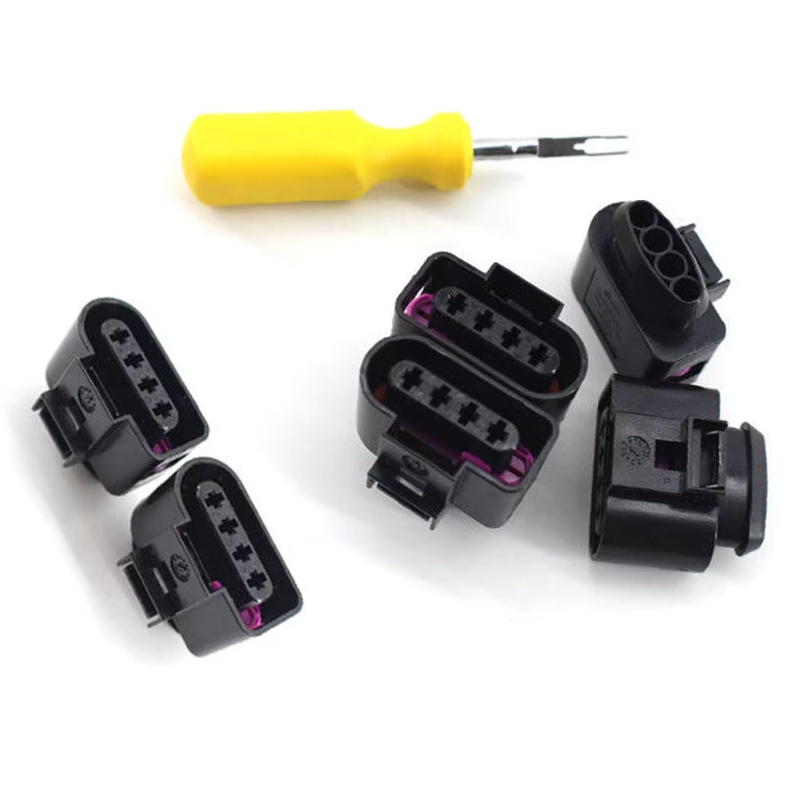Kfz-Stecker für TT (2007–2014), R8 (2007–2015) und RS4 (2000–2009), Zündspulenstecker, Kabelbaumstecker, Reparaturzubehör 4B0973724