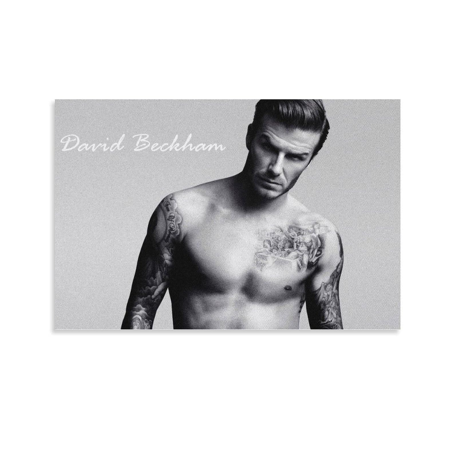 Amazon.co.jp: サッカー選手 デビッド・ベッカム キャンバスアート
