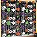 Halloween Party Decorations Scary Black Halloween Photo Backdrop Streamers, 2 Pack 3.3 x 6.6 FT Halloween Decor Foil Fringe Curtains Halloween Backdrops for Parties Birthday Window Door Indoor Outdoor