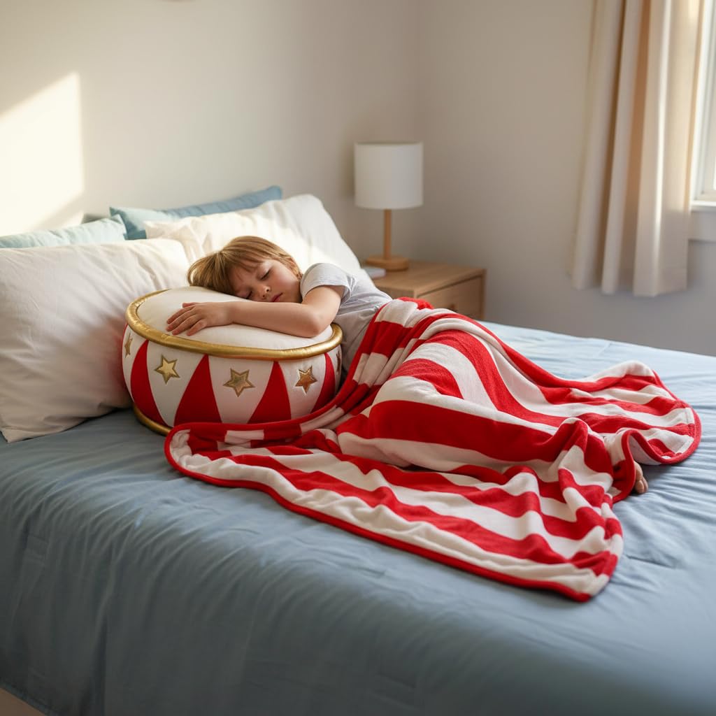 Peluche Oreiller Jouet avec Couverture