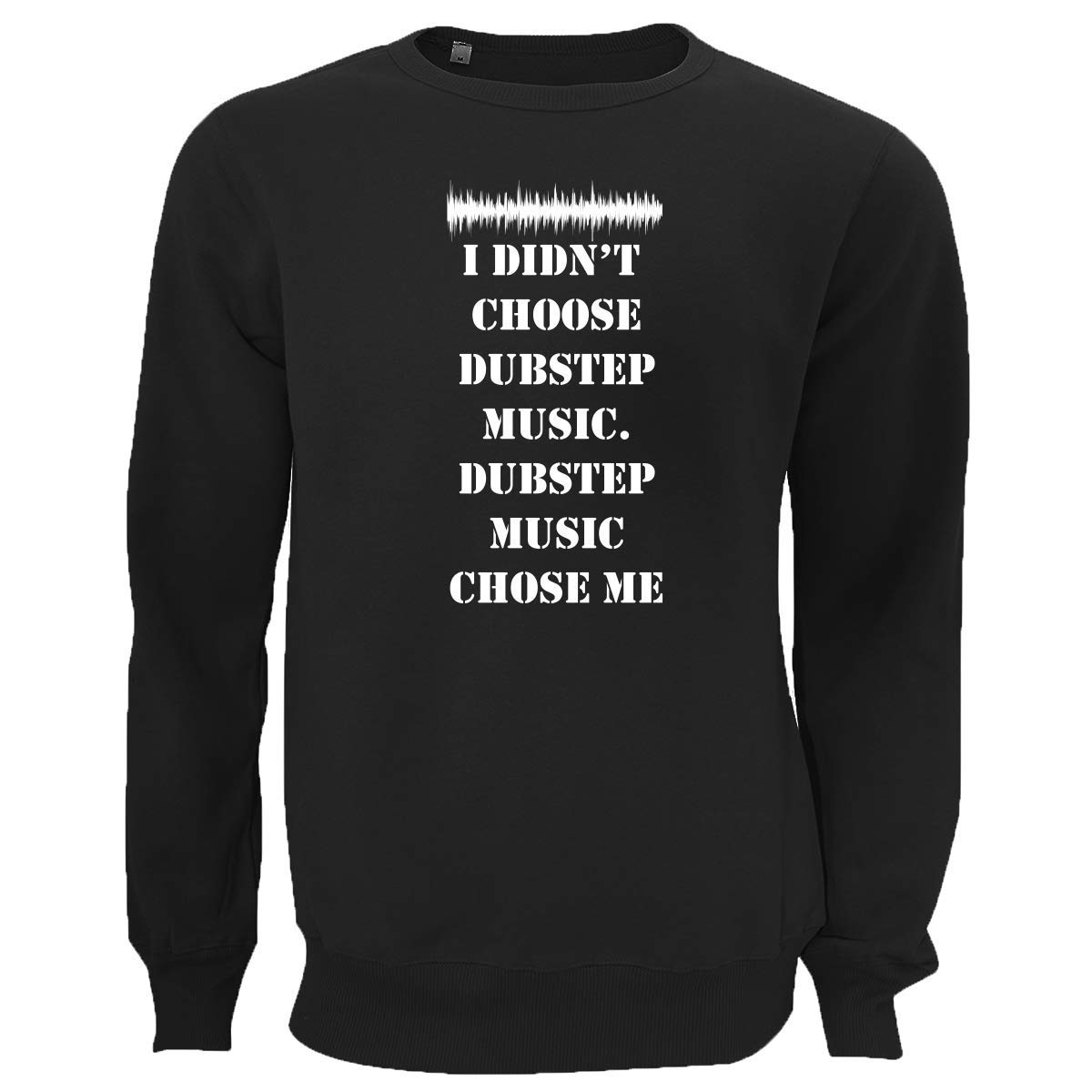 Dubstep Music Thing Me Slogan Unisex Sweter Sweter, czarny, M