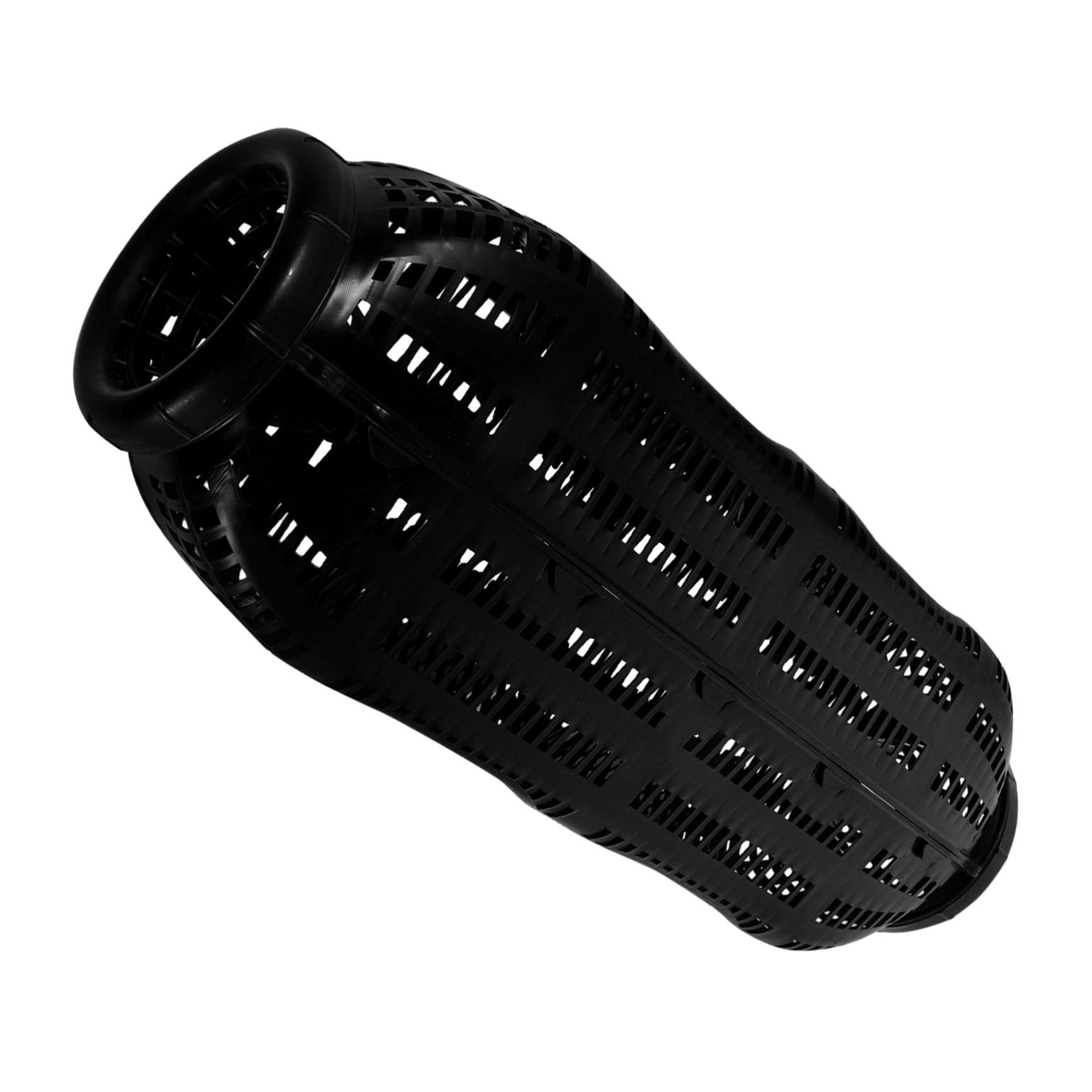 INOOMP gabbia di anguille gabbia per anguille da esca gabbia di alimentazione per esche da pesca attrezzature per la pesca alla carpa arnesi da pesca plastica Black