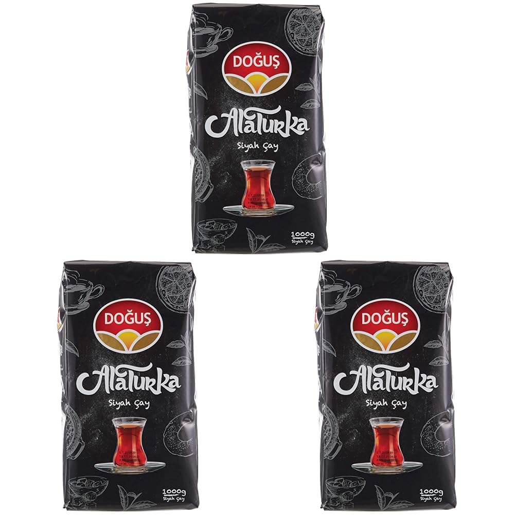 Doğuş Çay Alaturka Siyah 1000 GR (3 paketi)