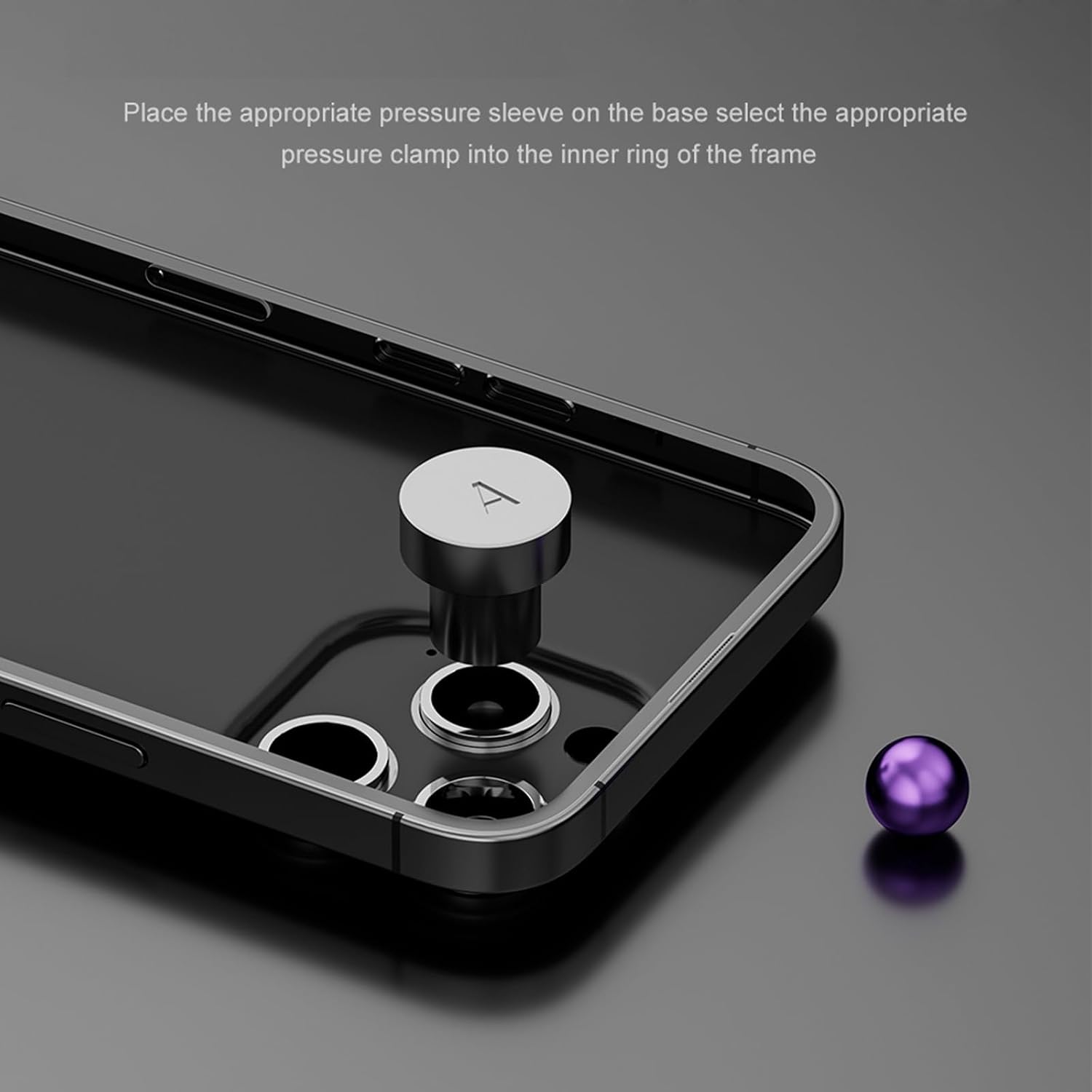 Professional Camera Frame Removal Disassembly Fixture For Smartphones Devices Feature Nonslip Designing And Portability