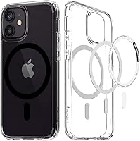 Vista 75 de Spigen Funda para iPhone 15 Pro Max, ultra híbrida MagFit [antiamarilleo] [compatible con Magsafe] - Transparente