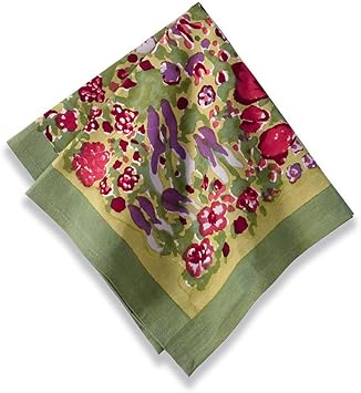 Couleur Nature Block Printed Napkin :: Jardin - Thumbnail 3
