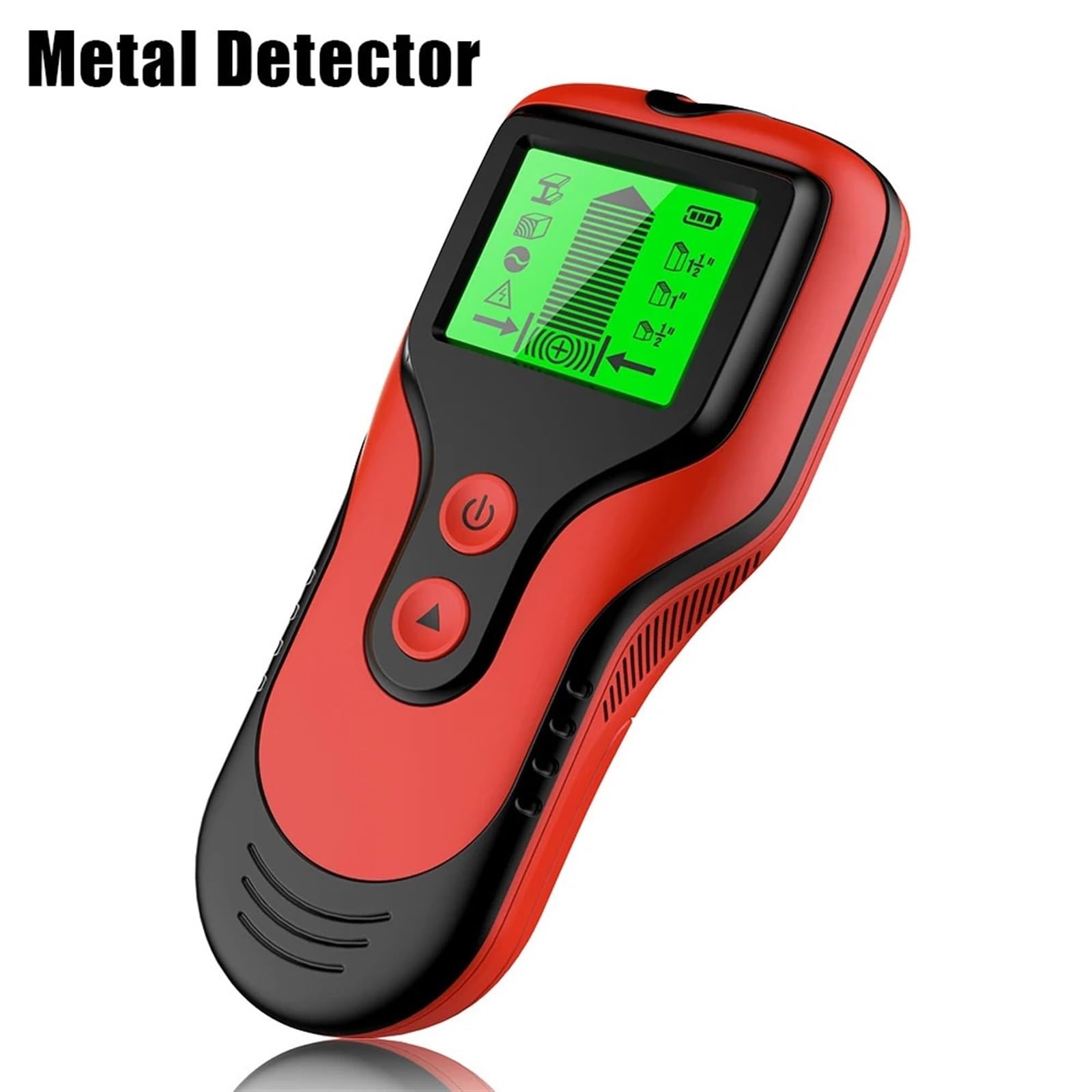 Wykrywacz metalu, Tester ścienny Wielofunkcyjna wyszukiwarka skrzynek elektrycznych Skaner ścienny do metalu 3 w 1 Stud Wykrywacz kabli pod napięciem AC