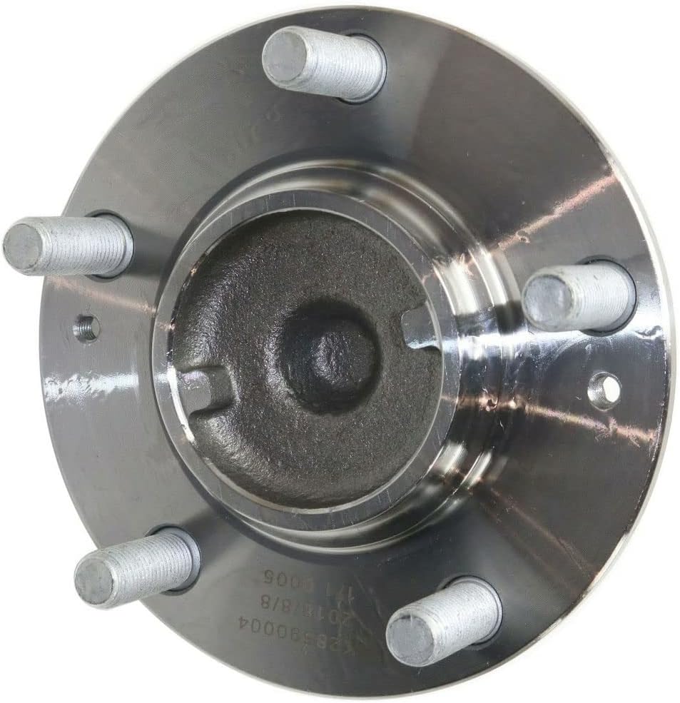 512434 Rear Wheel Bearing Hub Assembly 5 Lugs Compatible with Kia Soul 2010-2013 Low-Runout Wheel Bearing w/ABS