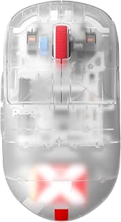 Pulsar X2H Super Clear 52g Wireless Gaming Mouse, 26k DPI, Optical Switches
