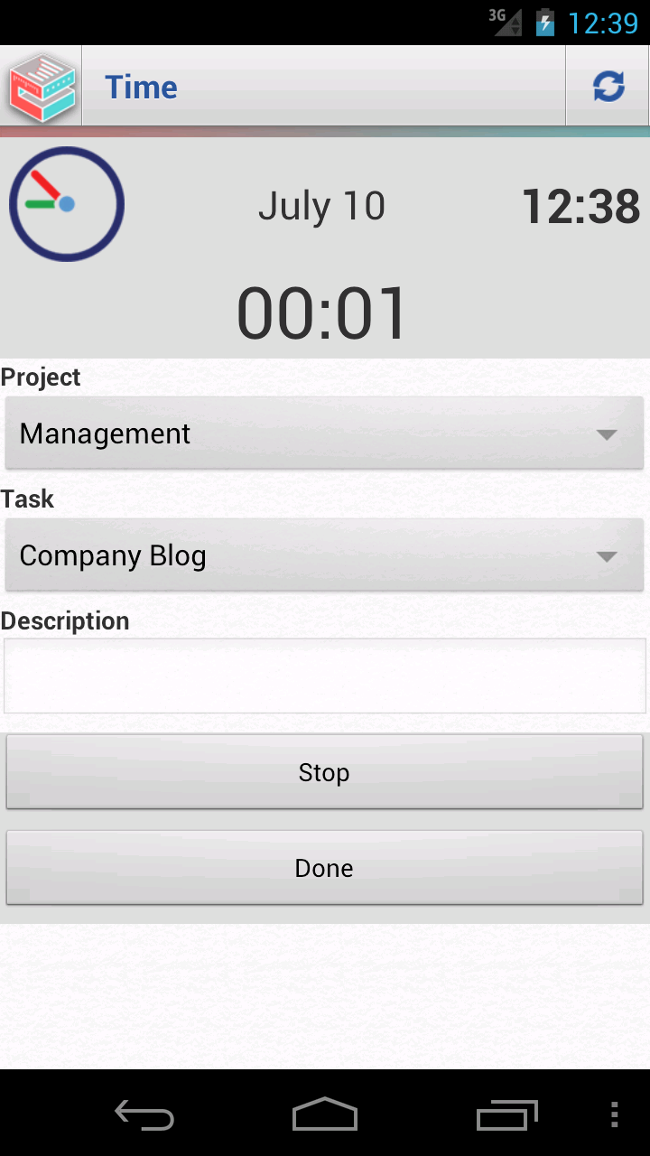Timingcube Time Tracker Cube Time & Expense Tracker - App on Amazon Appstore