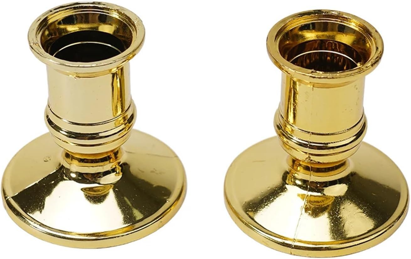 Candle Stick Holders,20Pcs Holders Plastic Pillar for Candlesticks/Wedding Decoration/Halloween Decorations
