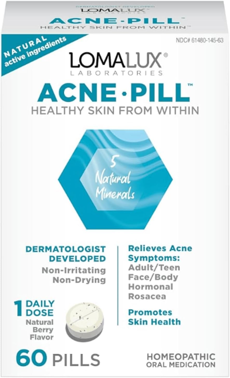 Acne Pill -Natural Skin Clearing Minerals Like Zinc & Sulfur, Dermatologist Developed, Clears & Prevents All Types of Face & Body Acne – NO Harsh Chemicals Like Topical Acne Treatments Acne Pill -Natural Skin Clearing Minerals Like Zinc & Sulfur, Dermatologist Developed, Clears & Prevents All Types of Face & Body Acne – NO Harsh Chemicals Like Topical Acne Treatments