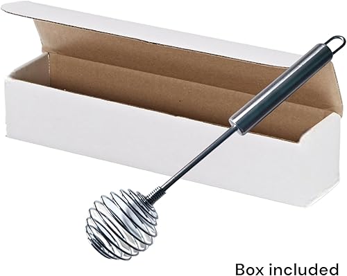 Miniatura 6 de Humaima's Home and Kitchen - Batidor de resorte de acero inoxidable de 10 pulgadas