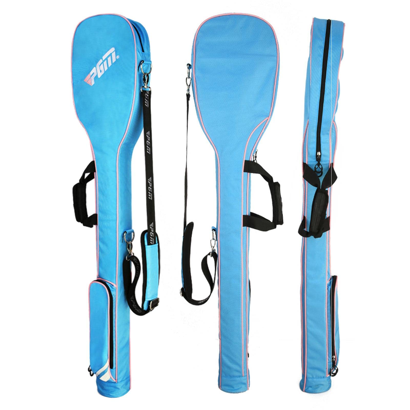 Loom Tree Golf Club Sunday Bag Course Practice 8-9 Clubs Gun Pencil Bag Pack Blue