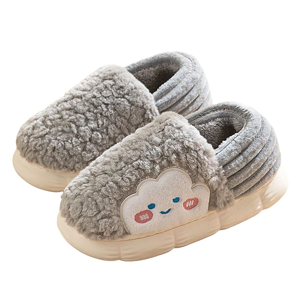 Cute Cloud Cartoon Women Slippers - Warm, Comfy, and Adorable