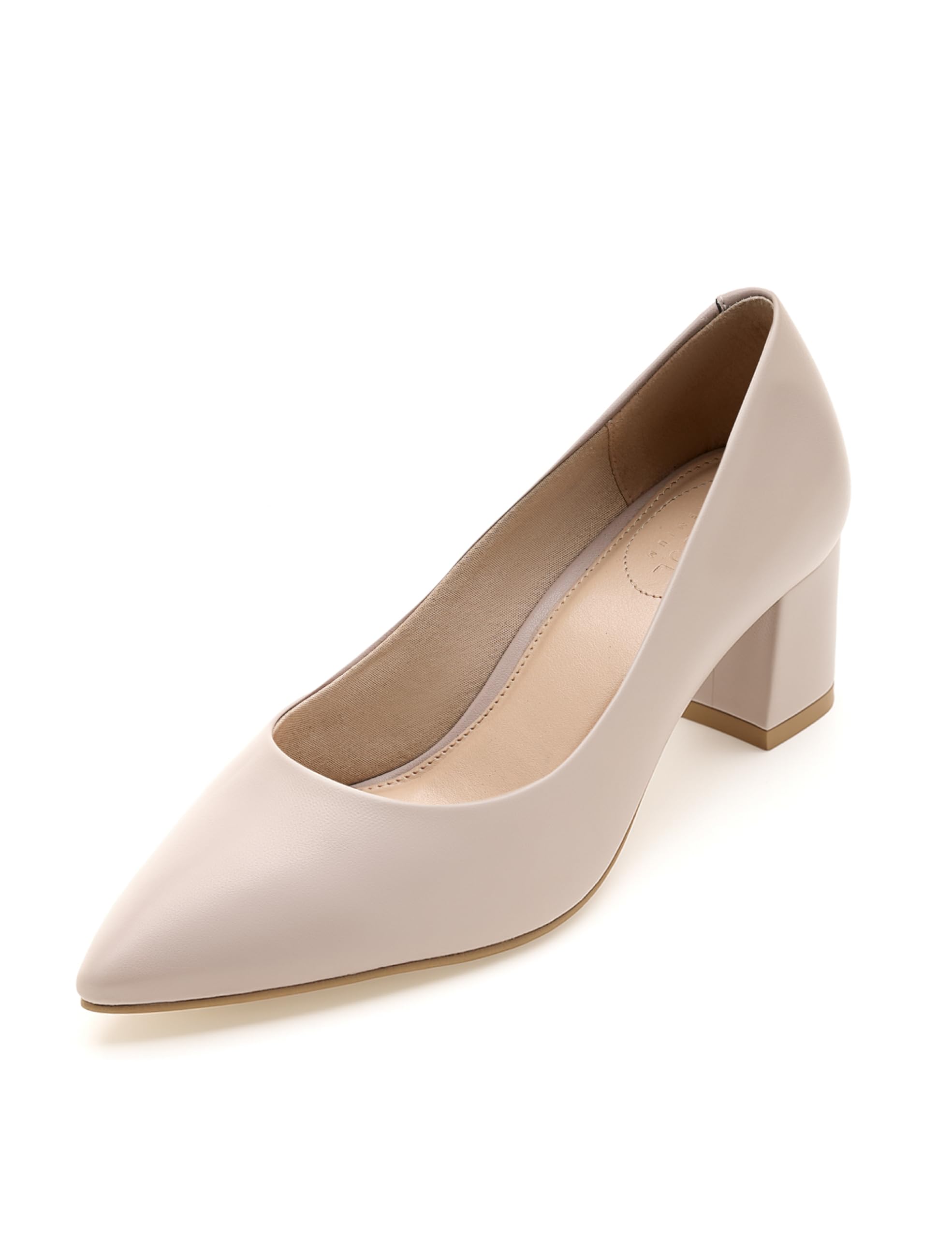 Women's 'Desk to Dinner' Block Heel Pumps (Ortholite Insole|Stylish Heels)