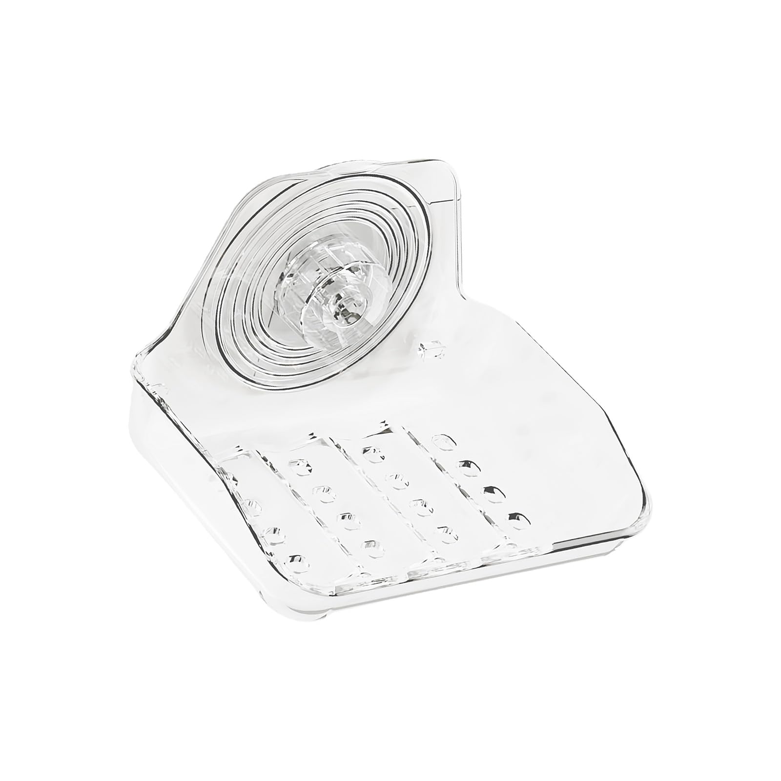 Handy Wall Mounted Soap Storage Solution with Drainage Holes for a Clean Hotel Accessible Bathroom Environment