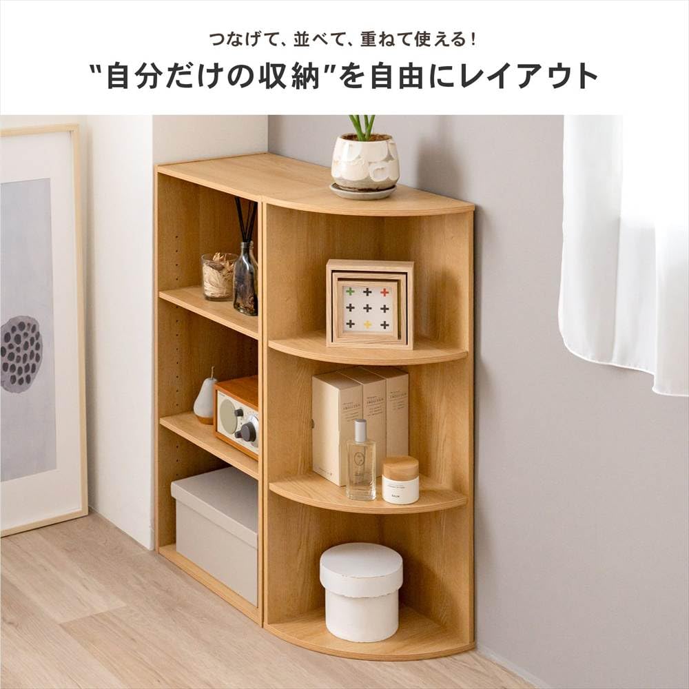 Amazon｜コーナンオリジナル LIFELEX カラーボックス コーナーラック 3