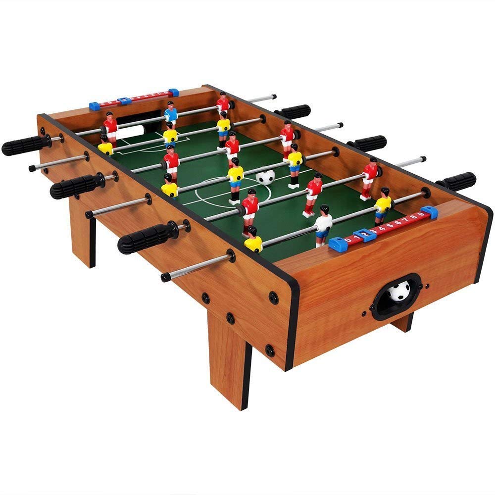 HomeCloud Foosball Table - Big | Indoor Soccer Game for Boys & Girls | Perfect for Home, Resorts, Hotels, Schools | 6 Rows with 6 Handles, 18 Players
