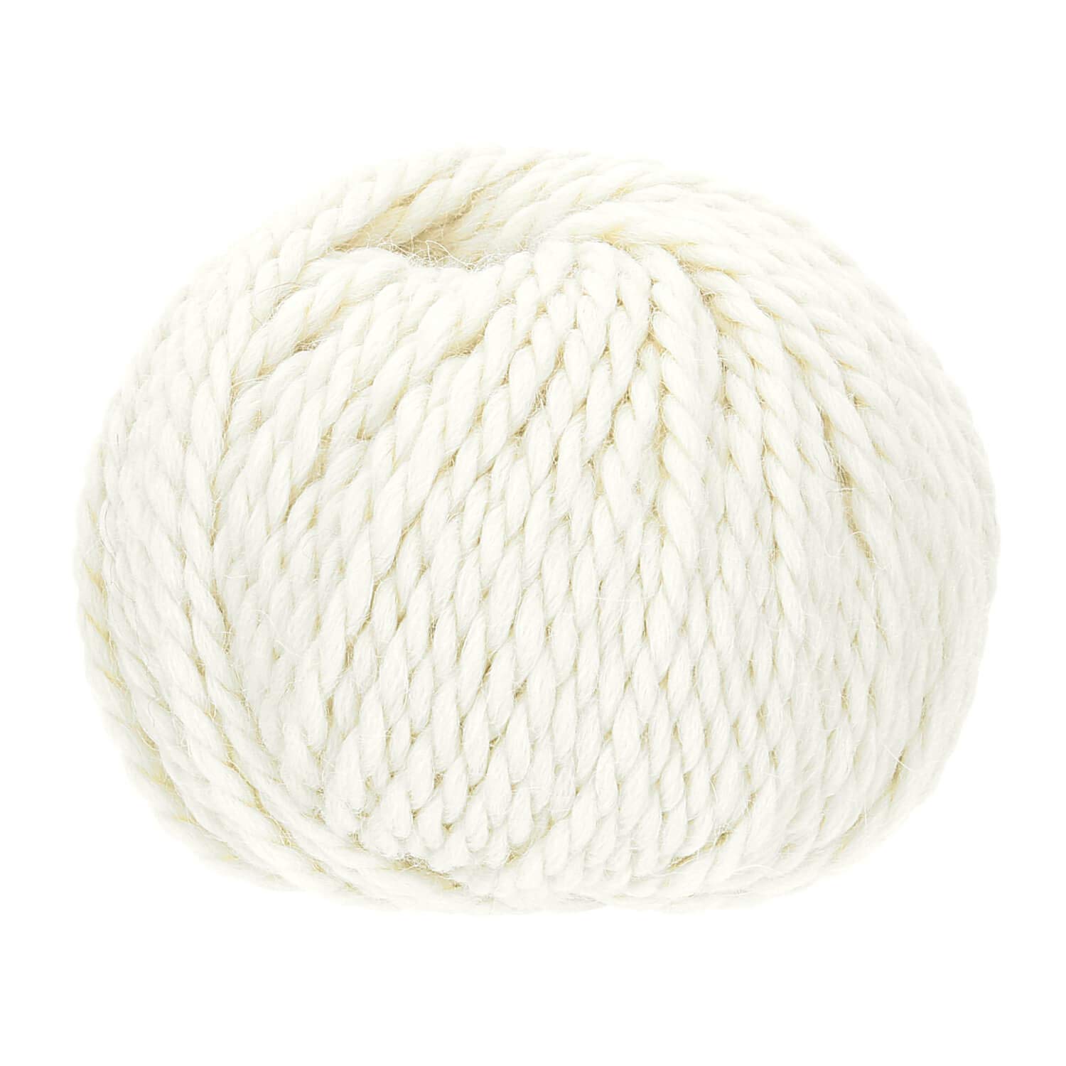 CAVAYOMA 100% Baby Alpaca Yarn Chunky in 30+ Colors (Itch-Free) #5 Bulky Baby Alpaca Yarn for Knitting & Crocheting Set of 6 Skeins (300g, 10,5oz) Hand Selected Quality from Peru - Raw White