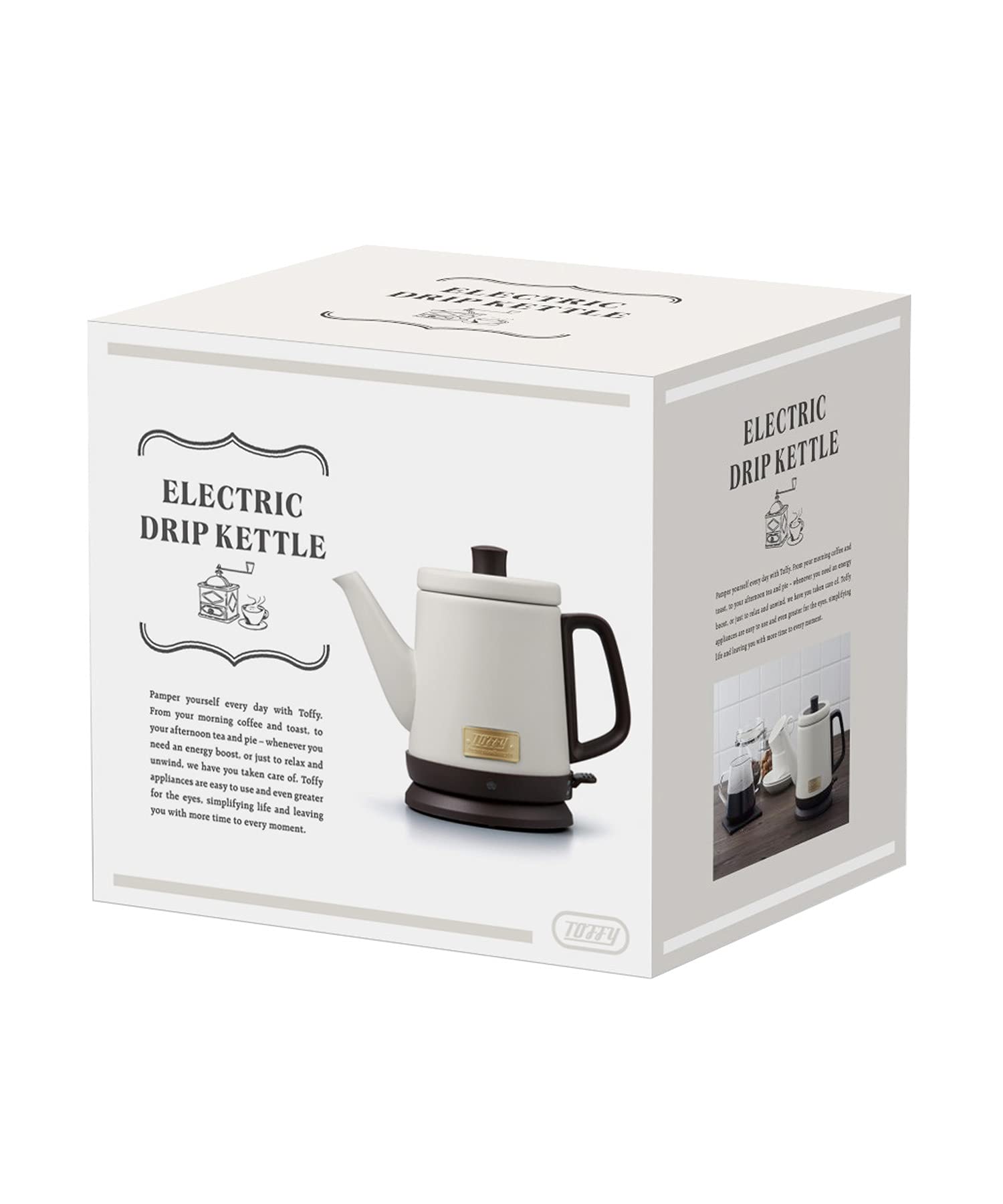 Amazon | 【Toffy/トフィー】 ドリップケトル K-KT2 (グレージュ