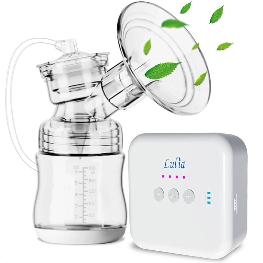 Amazon.co.jp: Lulia 電動 さく乳器 片胸交互 搾乳機 さくにゅ