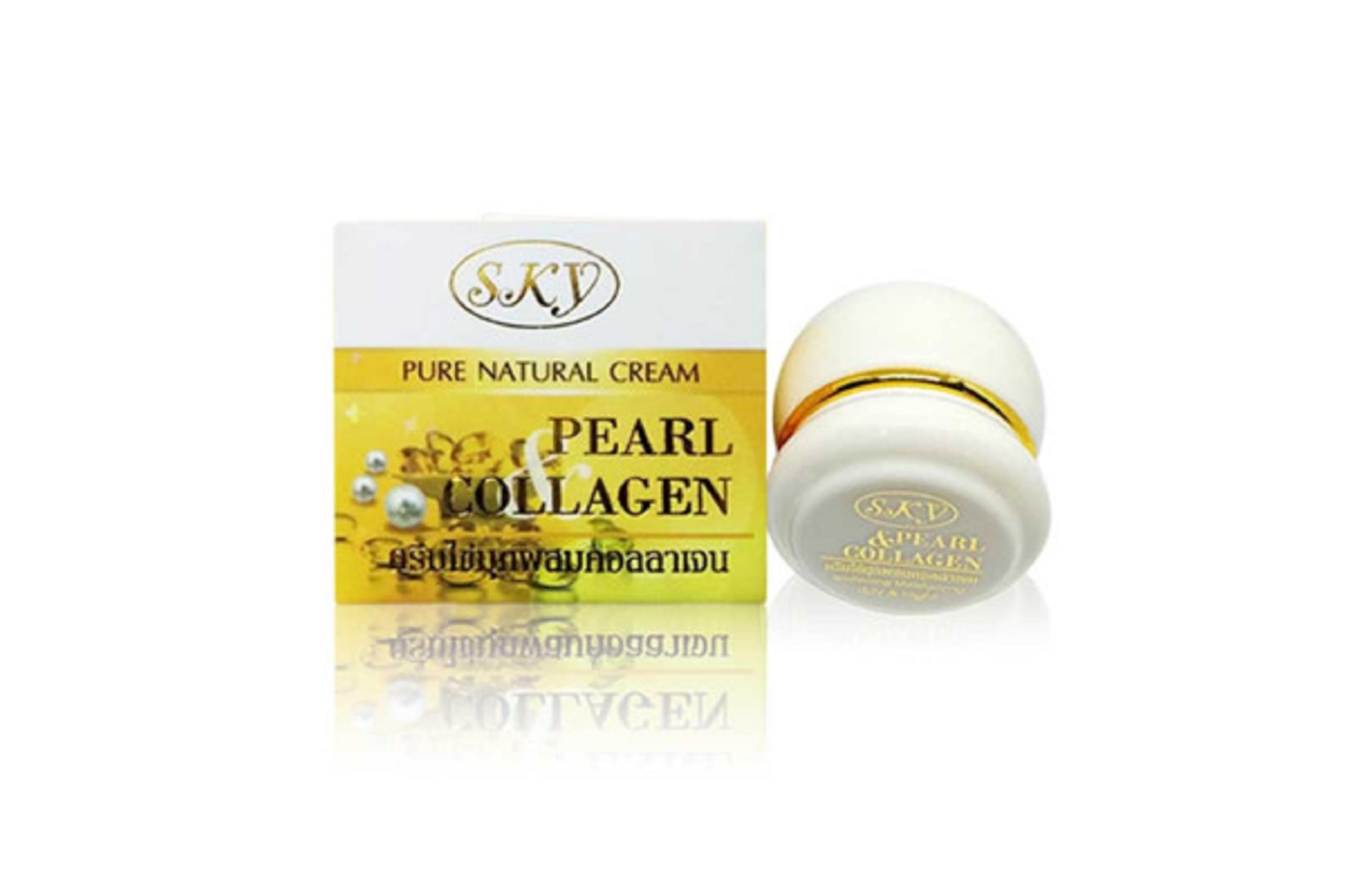 SKY pearl & collagen cream 20g Pack of 1 - thailand