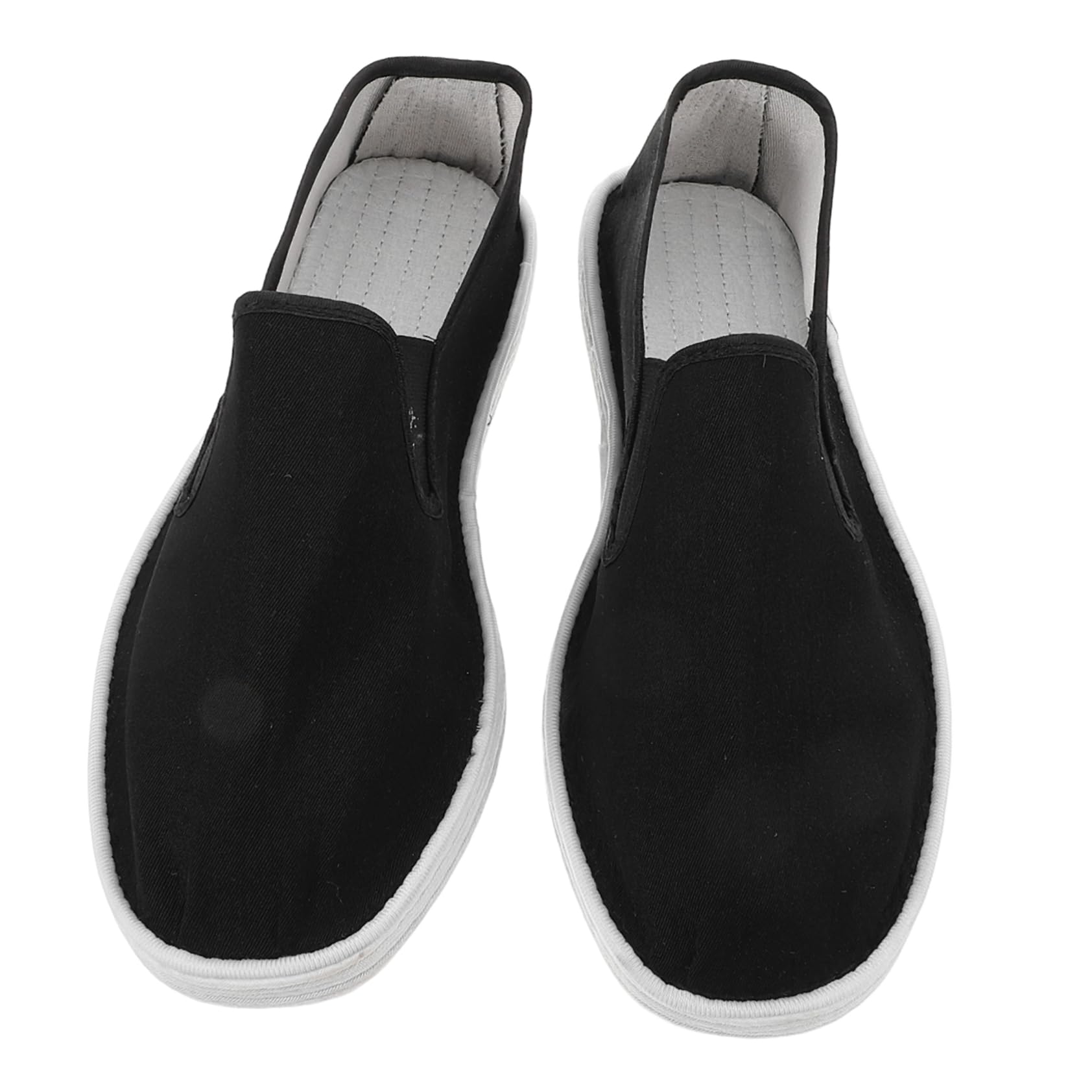 NAMOARLY Traditional Taichi Shoes Kungfu Men Chinese Martial Arts Shoes Lightweight Breathable Canvas