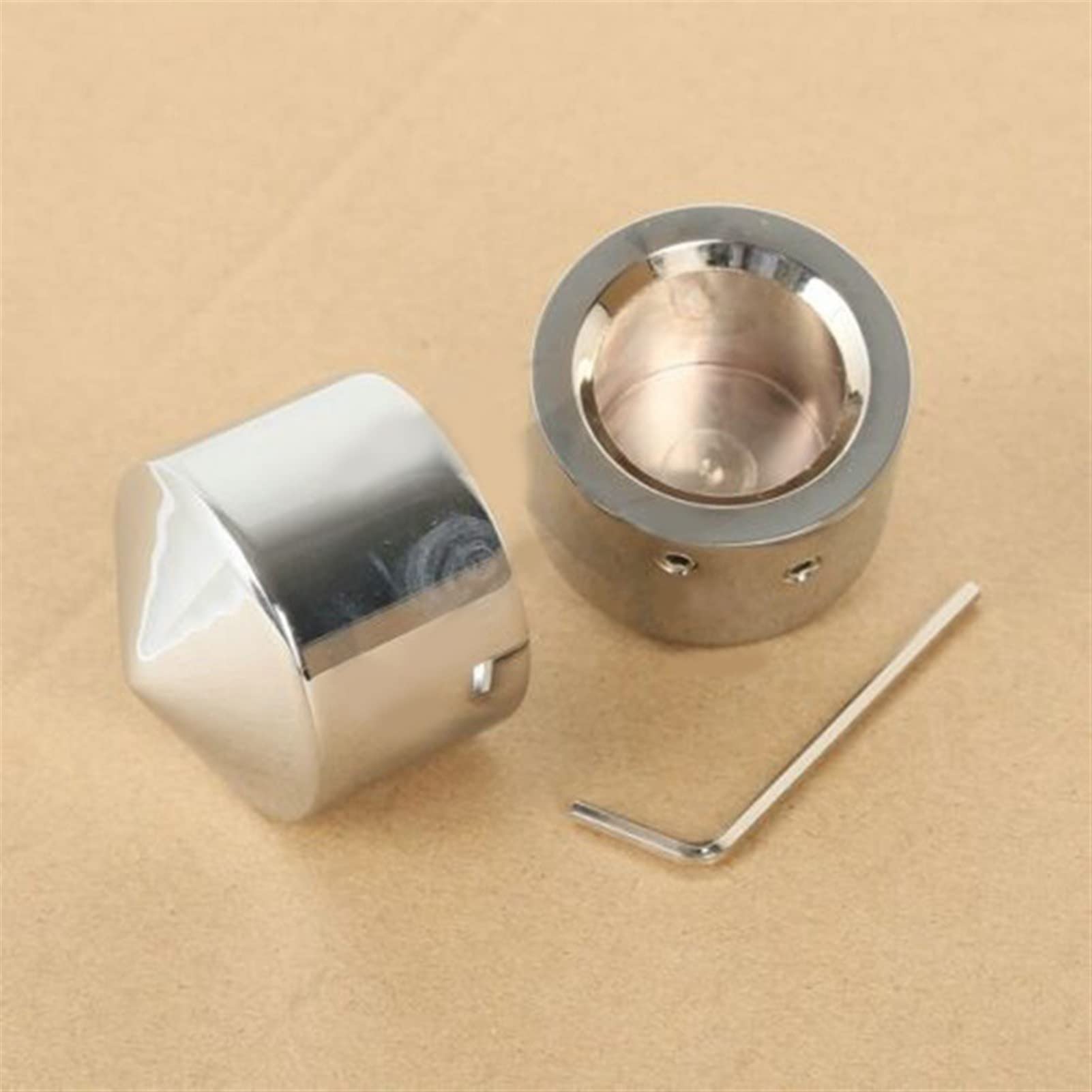 Écrou cache boulon d'essieu avant pour vos road trips en Road King