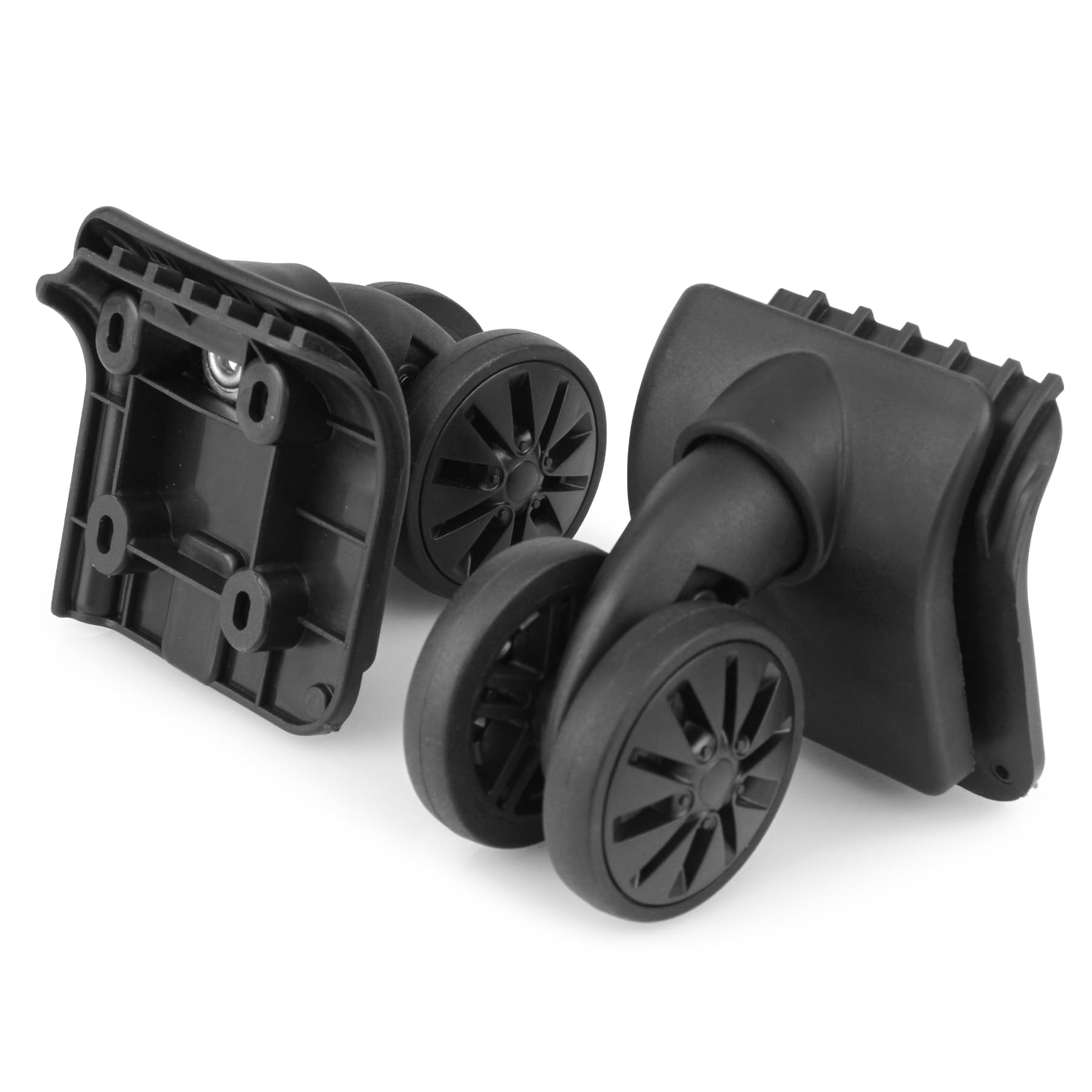 2 Pcs Universelles Radzubehör Reisen Koffer Ersatzteile Gepäckrad Tauschen Für e