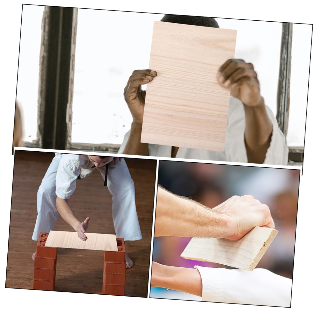 GAROZATION Martial Arts Target Boards Portable Taekwondo Board for Punching Training