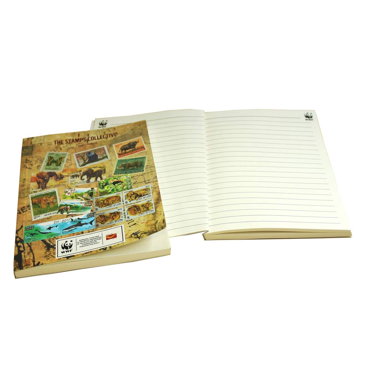WWF-India Notebook | Stamps Collection