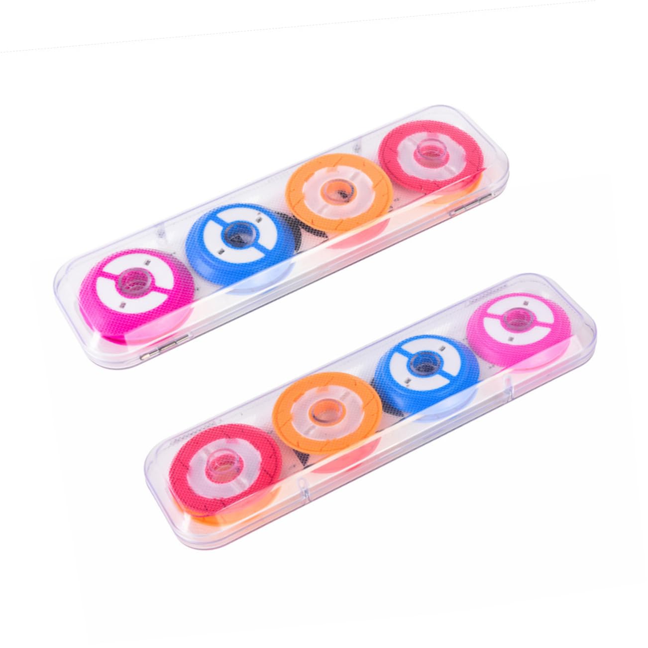 GRIRIW 1 Pack Silicone Fishing Line Spools Round Reels with Storage Box for Organizing Fishing Lines Lightweight Durable and Shock Resistant Tackle Accessories