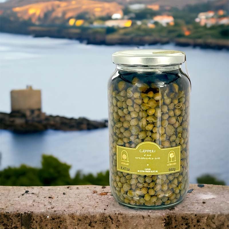 Alcaparras de Pantelleria en Aceite de Oliva Virgen Extra - Horeca