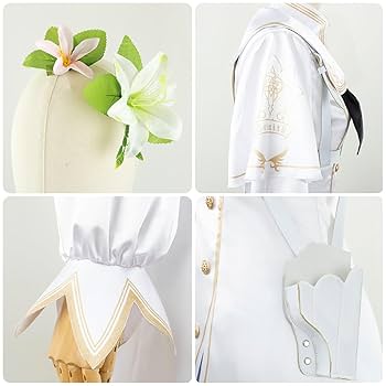 Amazon.co.jp: [HAOJEE]ブルアカ桐藤ナギサコスプレ衣装 同人服