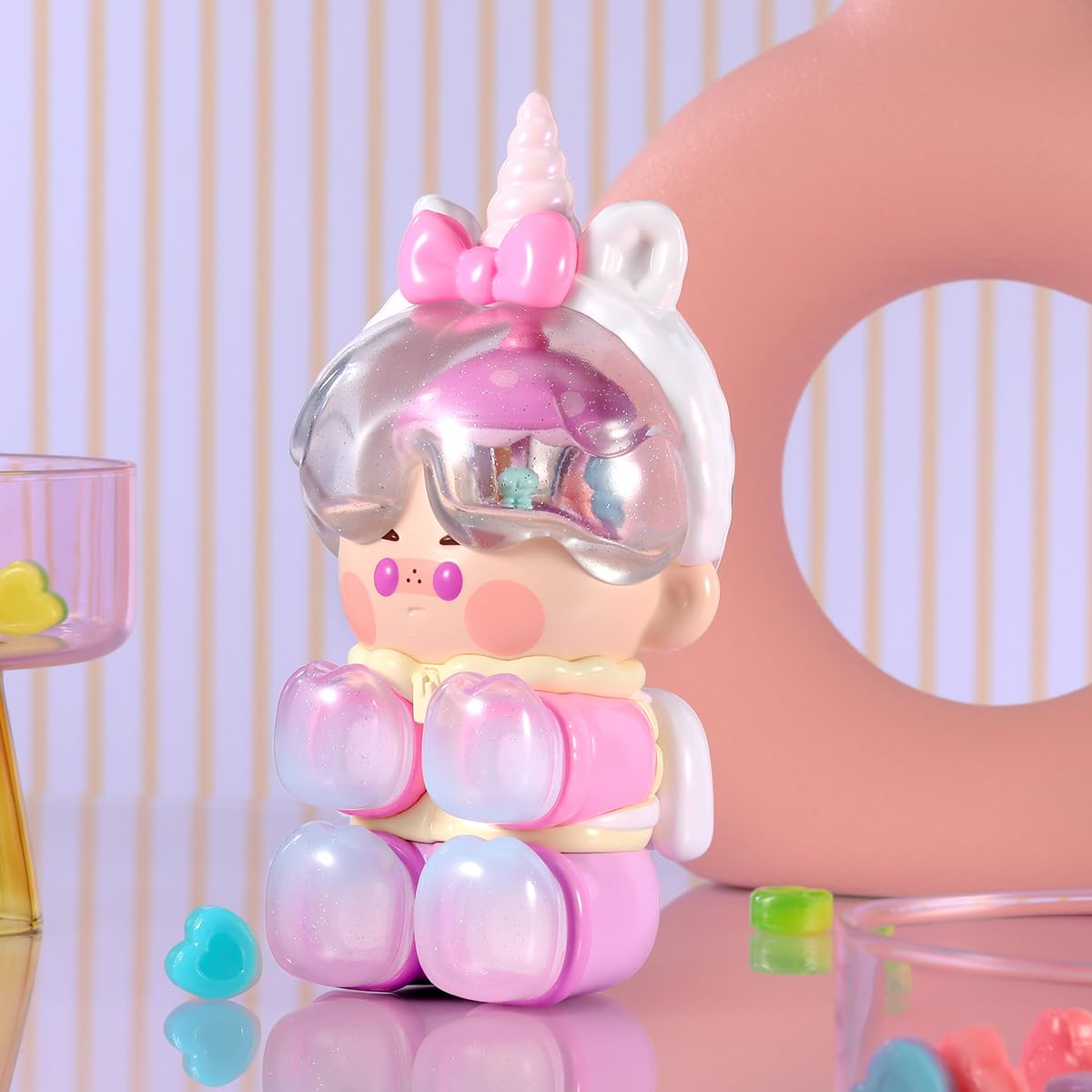 Amazon.co.jp: POP MART PINO JELLY Fairyland Figurine ポップマート