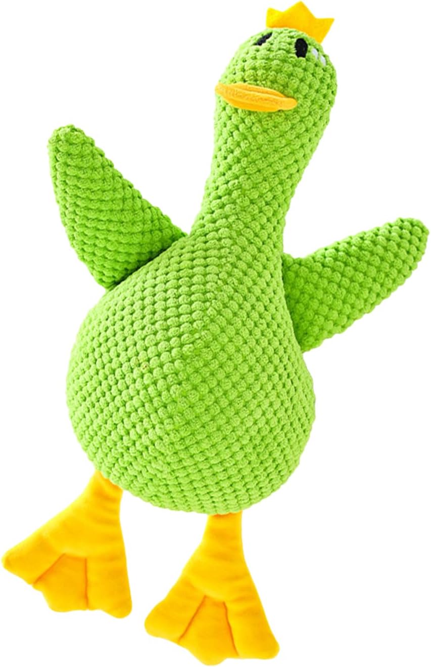 Calming Duck Toy,Stuffed Duck Dog Chew Toys – Squeaky Interactive Game Pillow for Indoor Play Travel Puppy Teething Crate Time Separation Stress Quiet Time Sleep Aid Calming Duck Toy,Stuffed Duck Dog Chew Toys – Squeaky Interactive Game Pillow for Indoor Play Travel Puppy Teething Crate Time Separation Stress Quiet Time Sleep Aid