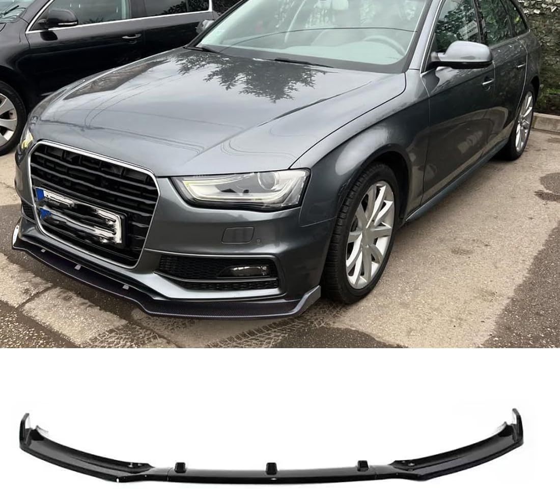 MWEIYANF Front Lip Spoiler for Audi A4 B8 B8.5 2009-2016 Lightweight