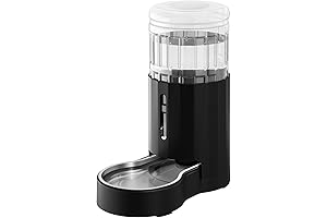 CZPET 7L Anti Gravity Pet Water Feeder with 100% BPA-Free Stainless Steel Bowl