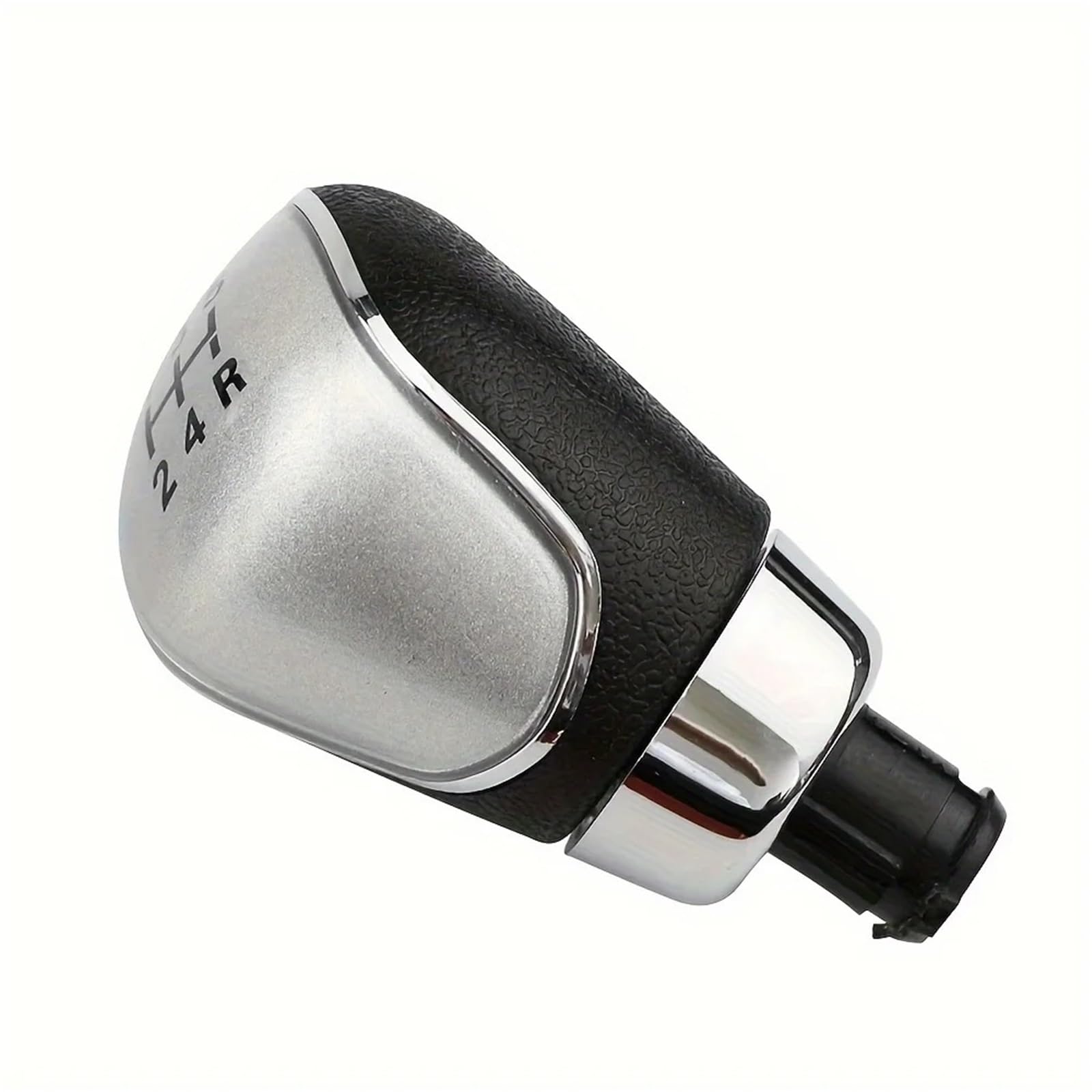BWSDMZJQRT Car Gear Shifter Knob for Focus MK2/FL 2008 2009 2010 2011 Manual Transmission Lever 5/6 Speed Car Gear Shift Knob Handball(5 Speed Silver)